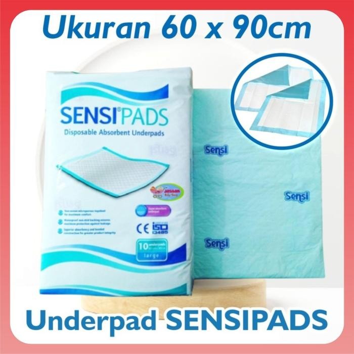 SENSI Underpad Sensi / Perlak Sekali Pakai / Perlak Dewasa