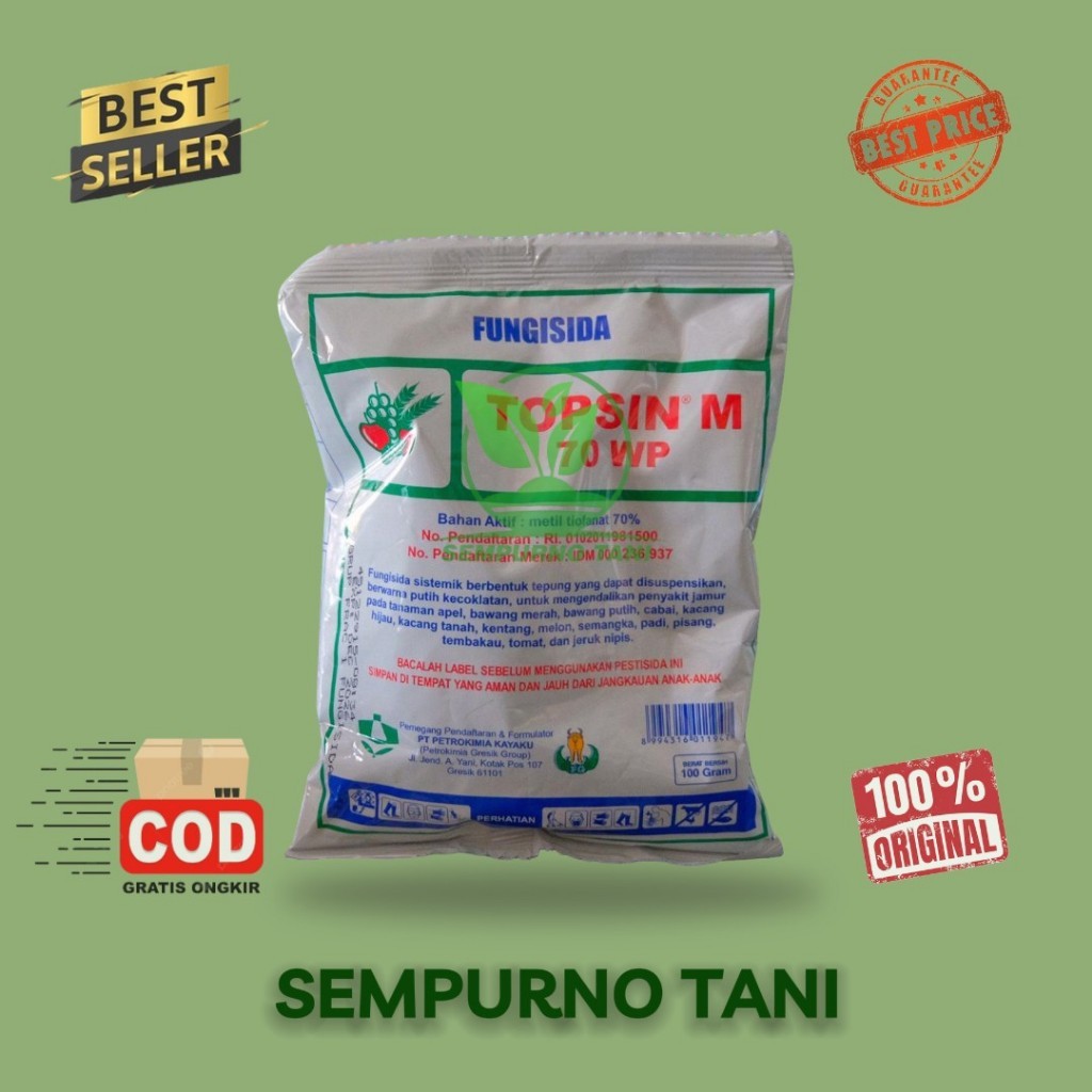 Fungisida TOPSIN M 70 WP 100 GRAM - TOPSIN PUTIH