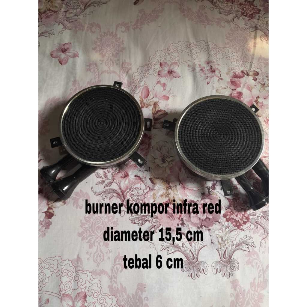 TOKOAKSA burner kompor tanam - tungku kompor infra red - burner kompor tanam