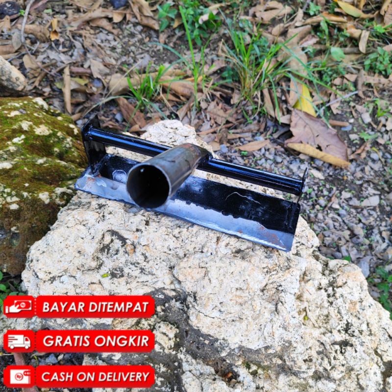 Cangkul garuk rumput  panjang 25 cm - Alat cangkul rumput plat baja tebal - Alat garuk rumput