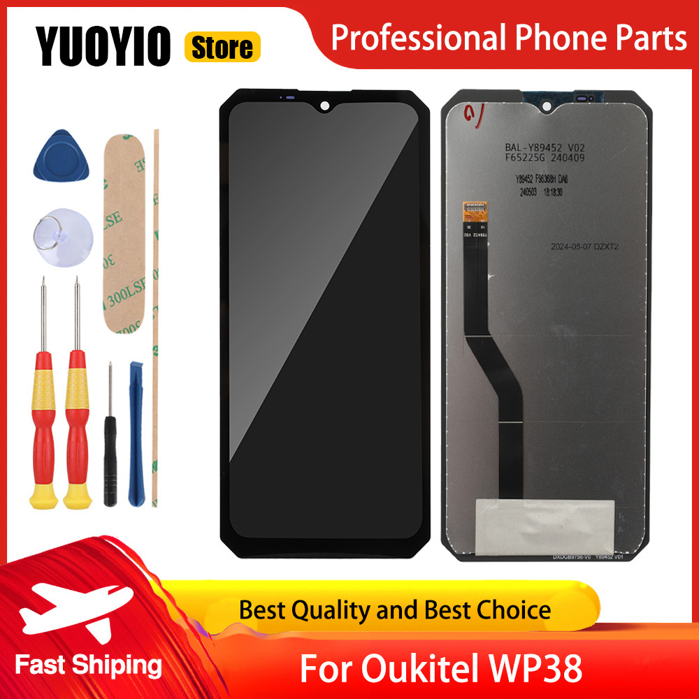 100% New splay Tou For Oukitel WP30 Pro WP33 Pro WP38 WP39 WP35S LCD Screen gitizer Assembly Replace