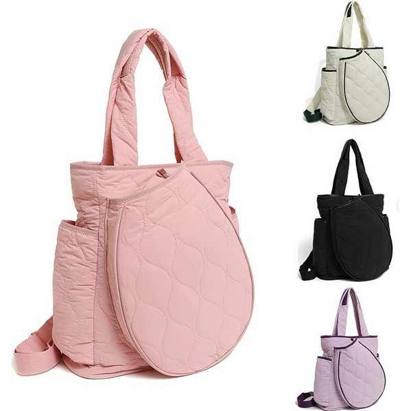 [COURTCRUSH] VELZ Padded Waterproof Two Way Racket Bag - Tas Tenis Padel Pickleball Badminton Anti A