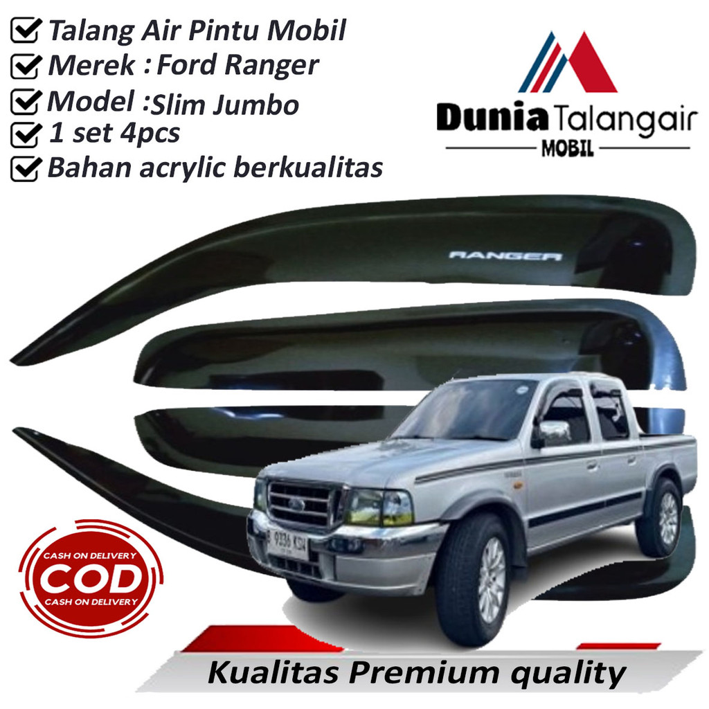 talang air mobil Ford Ranger Lama 2002-2006 Premium Quality
