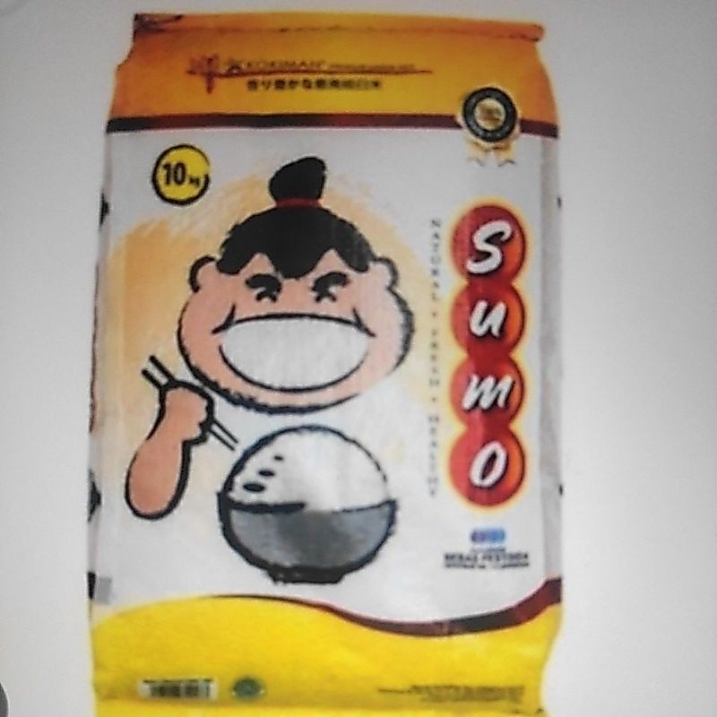 beras Sumo 10 kg kemasan kuning