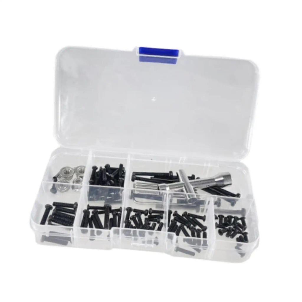 RC Car Screws Kit Professional with Storage Box Lightweight RC Accessories RC