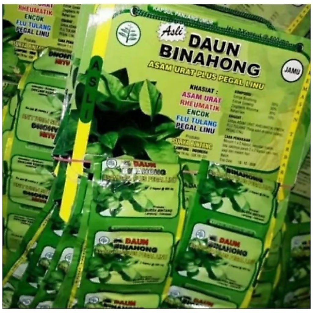 Kapsul Daun Binahong Asli