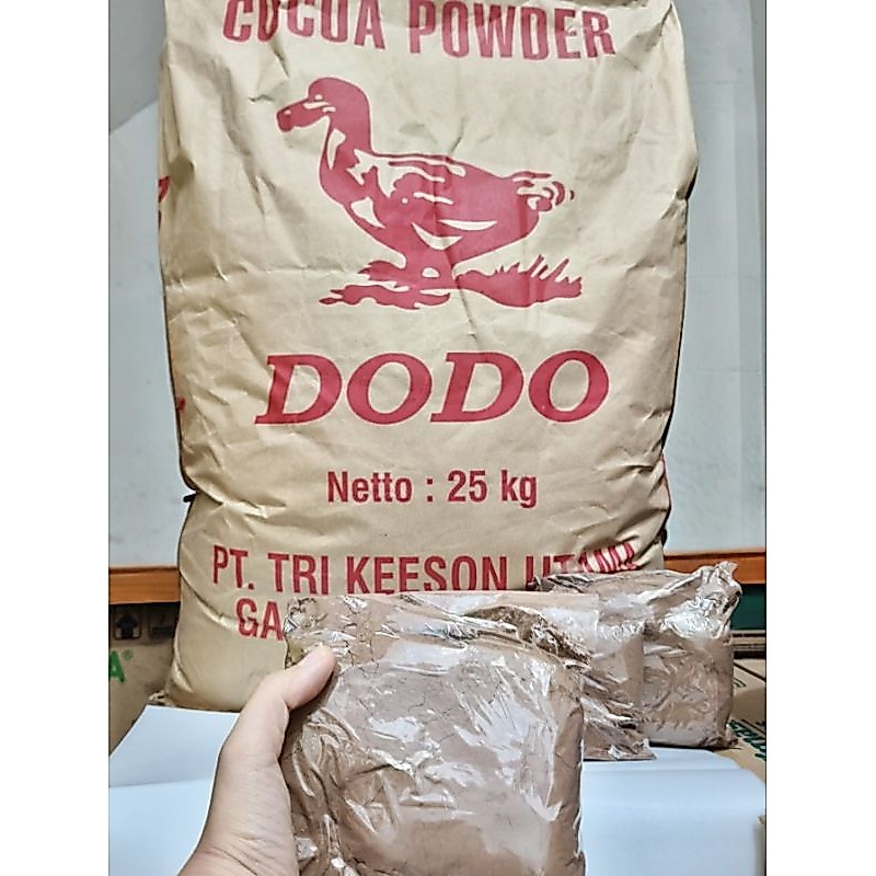 Dodo Cocoa Powder 100gr, 250gr, 500gr/Bubuk coklat Dodo/Dodo Coklat bubuk/Coklat Brownis/Cocoa Powde