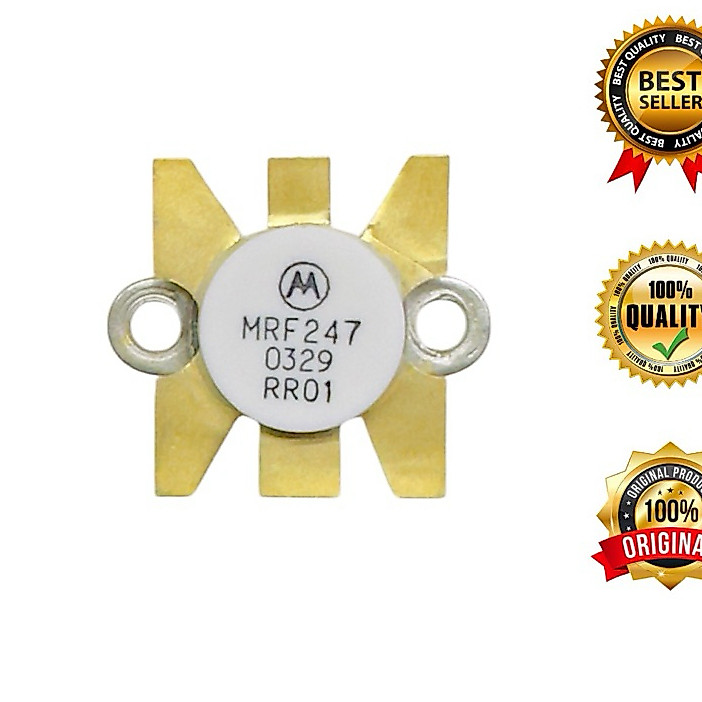Transistor Final RF Boster MRF247 Original MRF-247 MRF 247 Pengganti 2SC2694 2SC2782 2SC5127
