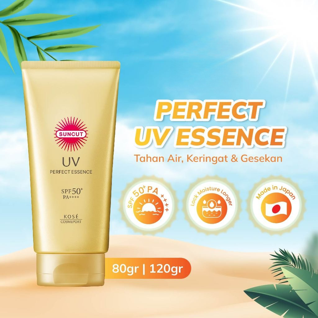 KOSE SUNCUT UV Perfect Essence SPF50+ PA++++ (Sunscreen Essence)