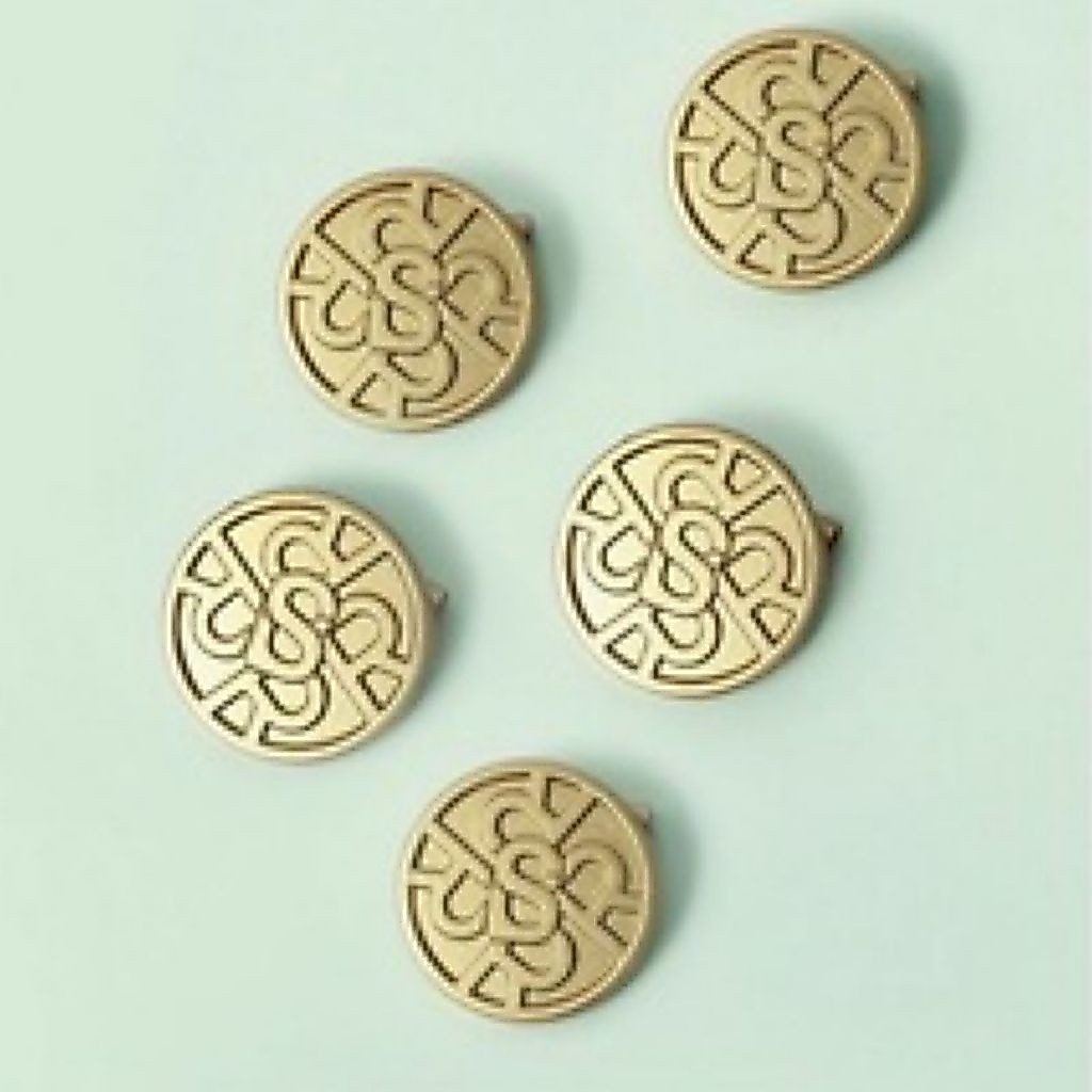 As is Xanadu Brooch Buttonscarves