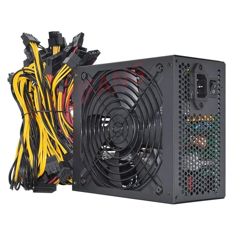 SENLIFANG ATX 2000w Suitable for mining Power Supply  8GPU ETC RVN Rig Ethereum Miner 180-240v PC PS