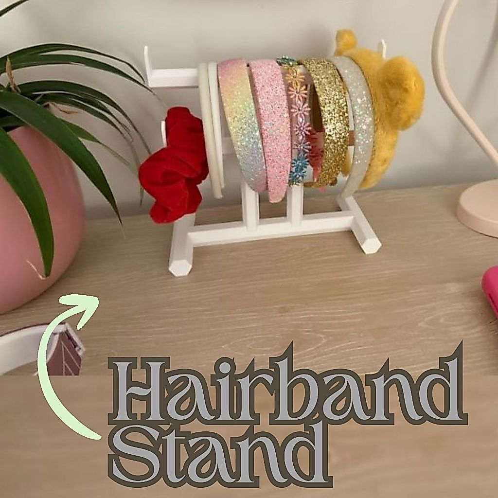 Hairband Stand – Rak Bando Organizer / Tempat Penyimpanan Bando Estetik