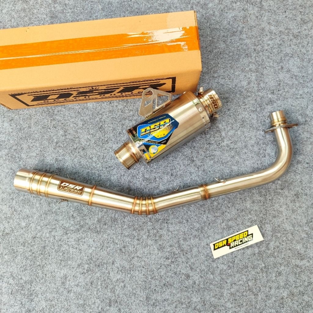 Knalpot Racing GTX RBT tipe Gp08 Original DSR-speedracing