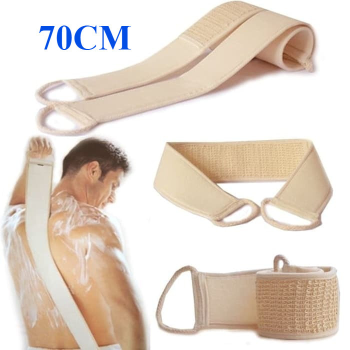 Pembersih Sikat Punggung Untuk Mandi Punggung Exfoliating Loofah Scrub