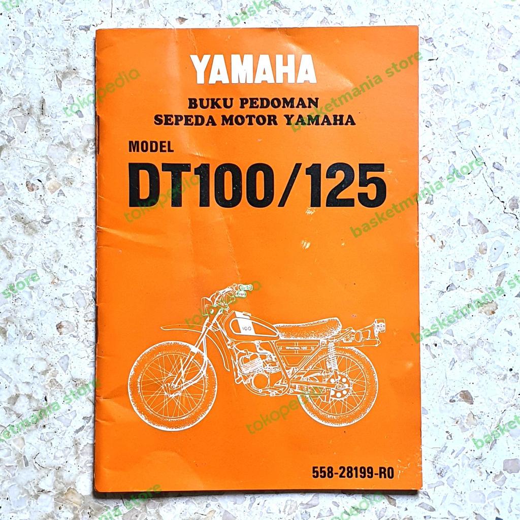 buku pedoman yamaha dt 100 125 trail dt100/125 manual sepeda motor
