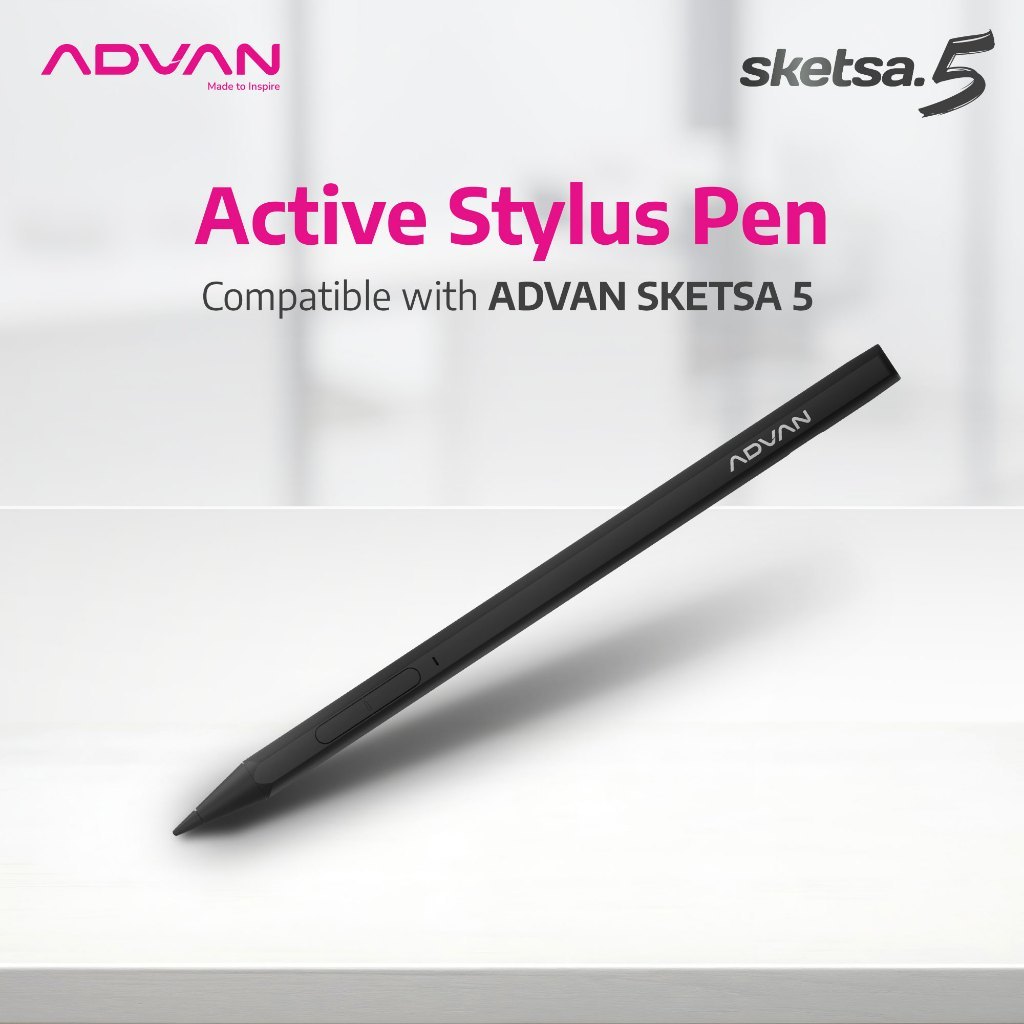 Stylus Pen ADVAN Sketsa 5 Original Pencil Tablet Responsive Untuk Gambar & Catatan Digital