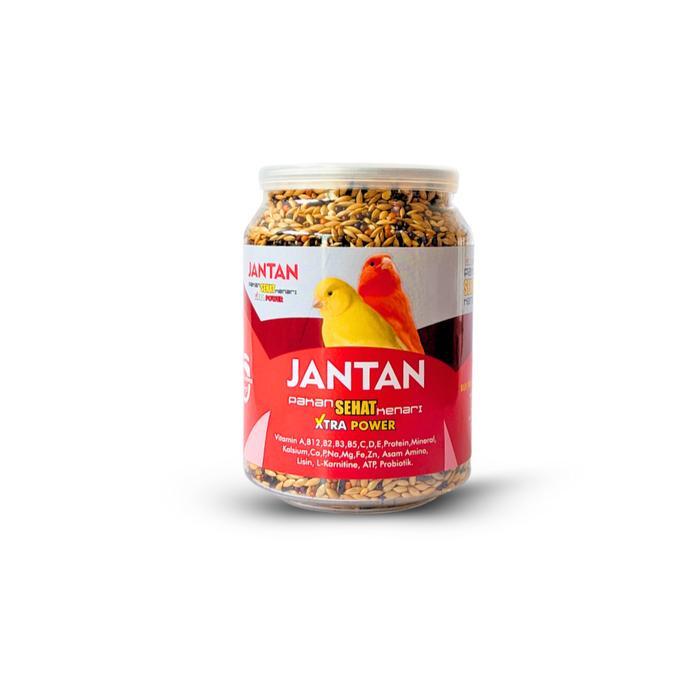 Promo Best JANTAN Pakan Sehat Kenari Gacor Ngerek Ngisi Breeding - JANTAN KECIL