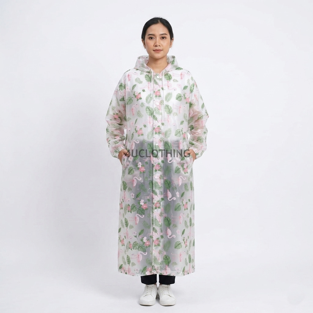 Jas hujan wanita / jas hujan terusan wanita / jas hujan gamis wanita / jas hujan traveling / jas huj