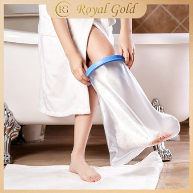 Sarung Anti Air Pelindung Luka Kaki Gips Reusable Mandi Berendam