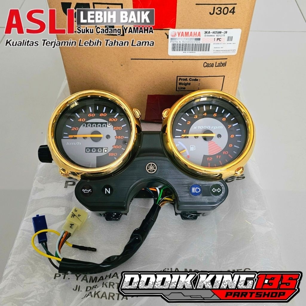 SPEEDOMETER ASSY RX KING GOLD SE 20TH 2003 ORIGINAL YAMAHA | 3KA-H3500-20
