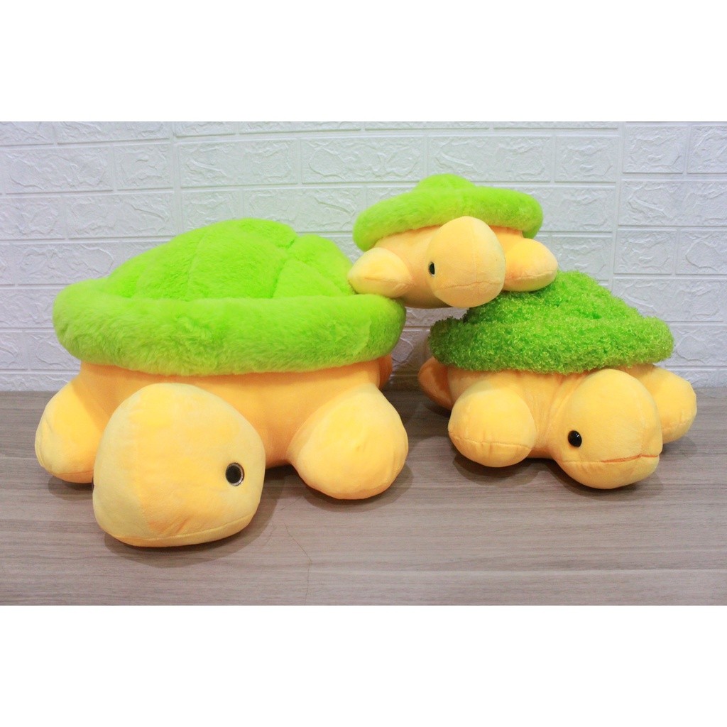 Boneka Kura-Kura Kribo Lucu Ukuran L Dan XL