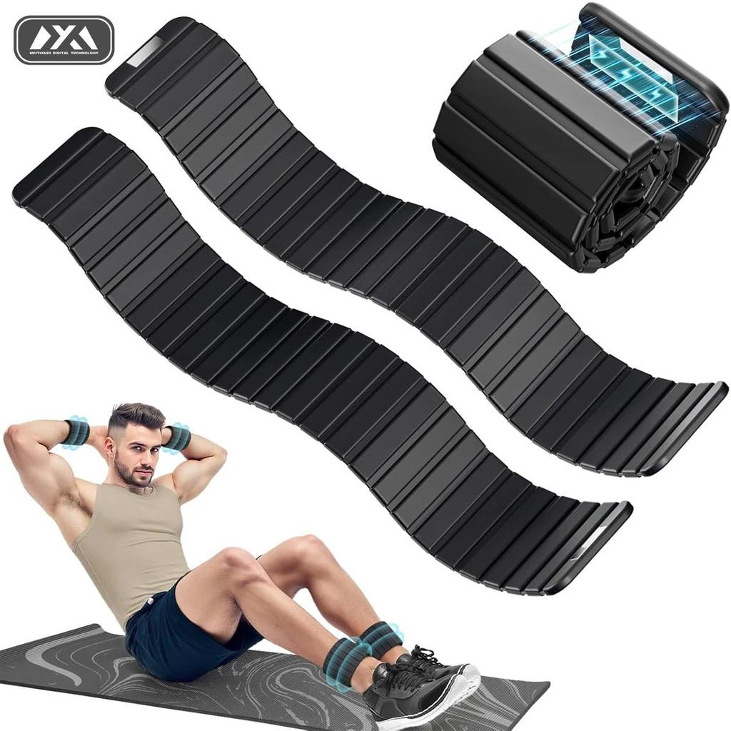 Magnetic Adjustable Ankle & Wrist Weights, Waterproof Silicone Non-Slip Weights for Jogging, Yoga &
