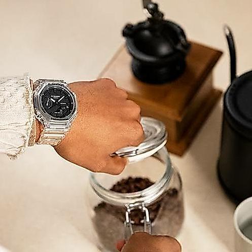 Clock- Casio G-Shock Ga-2100Ske-7Adr / Gshock Ga2100Ske-7A Skeleton Series