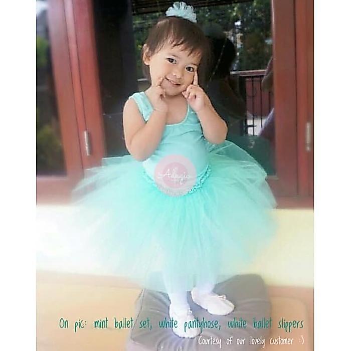 Tutu Balet Adagio Ballet Anak - Rok Tutu Tulle Tile Mint