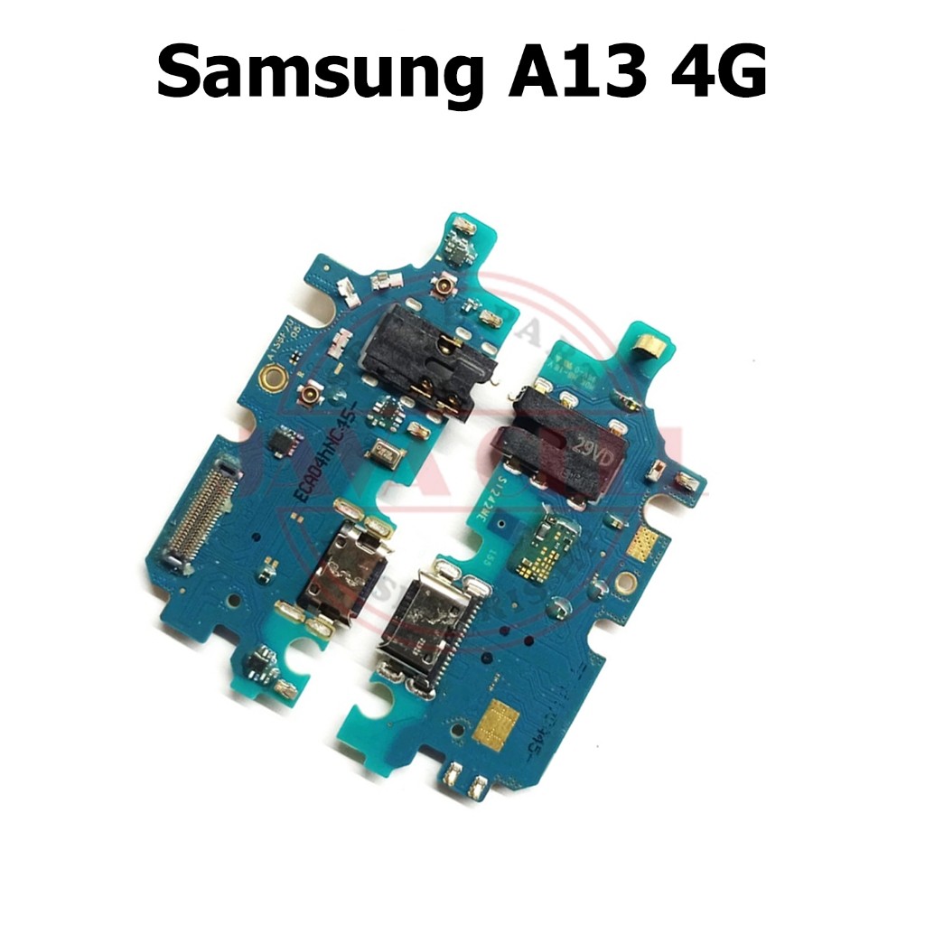 Flexible Konektor Charger + Mic Con HF Samsung Galaxy A13 4G A135F Original With IC