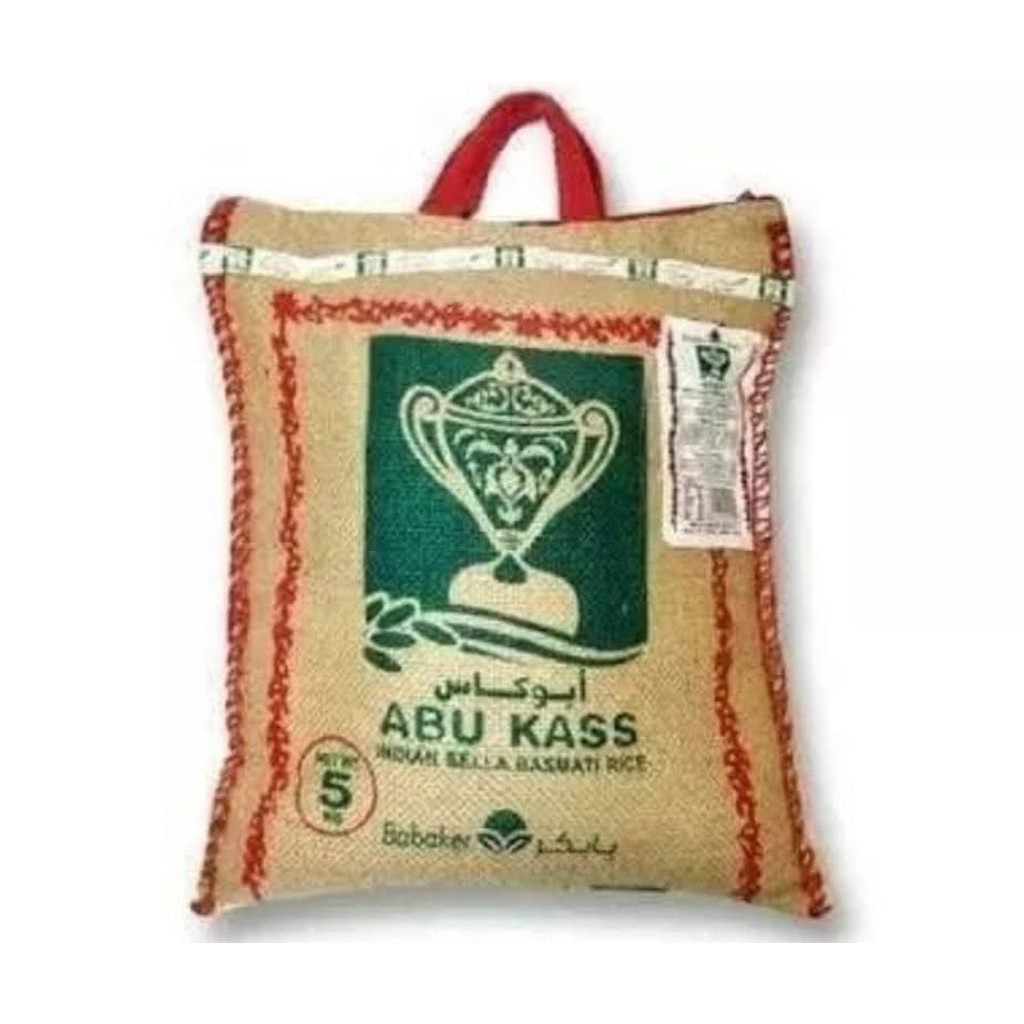 

Beras basmati 5kg Abu kass original beras India