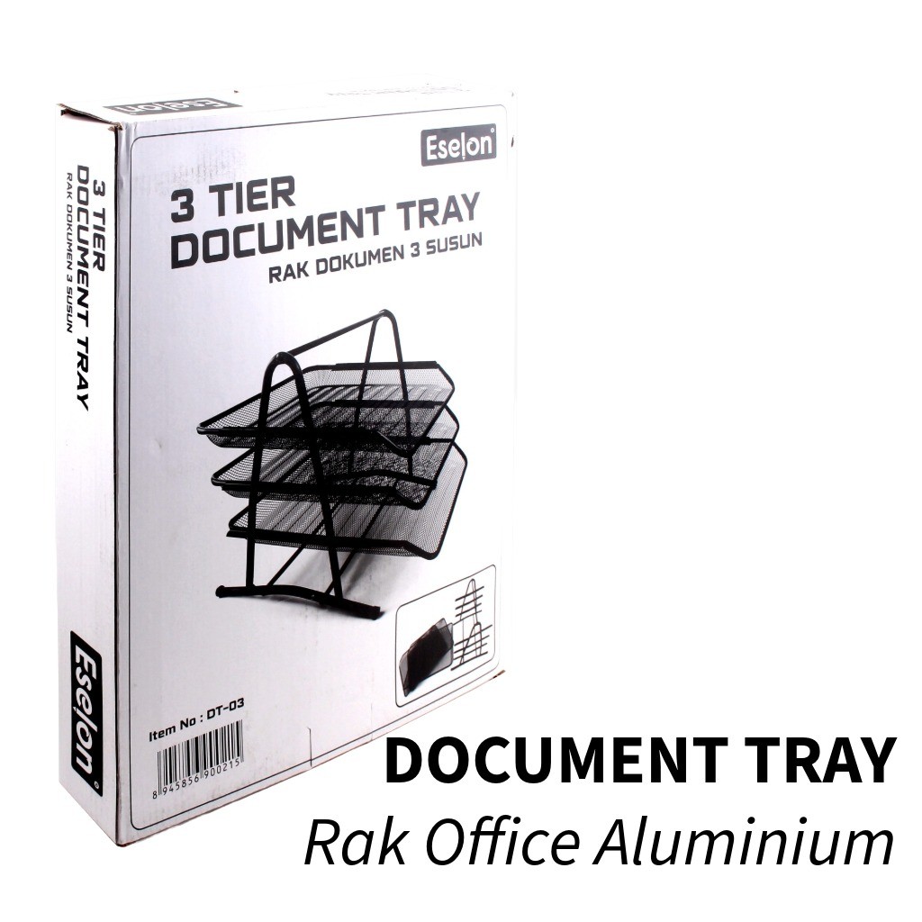 

Rak Document Tray 3 susun / Rak Kertas 3 susun DT-03