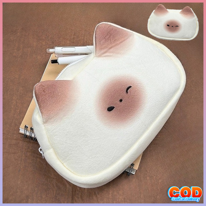 

COD Terbakar Roti Kucing Tempat Pensil / Kotak Pensil Lucu Roti Toast anak kotak pensil