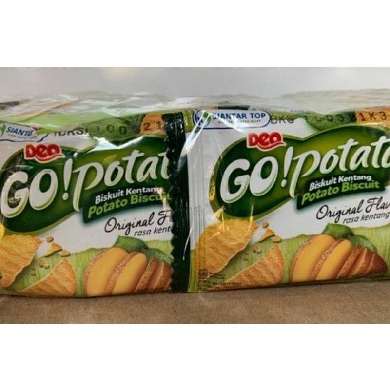 Go! Potato Biskuit Kentang ( isi 20 pcs @10gr )