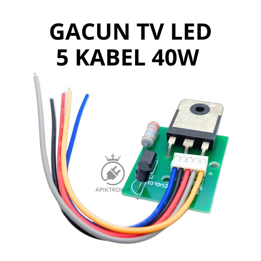 Gacun TV LED 5 Kabel 40W | Modul Power Supply untuk TV 25–46 Inch