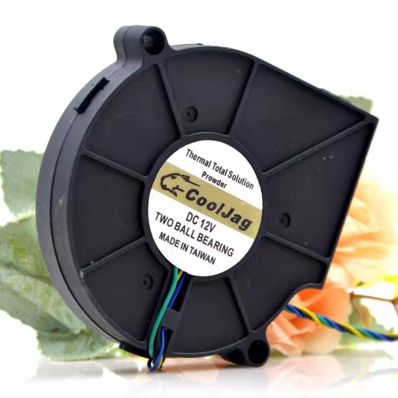New Cooler Fan for EVERFLOW B127515BN 7515 12V 0.80A Centrifugal Blower Cooling Fan 75*75*15MM
