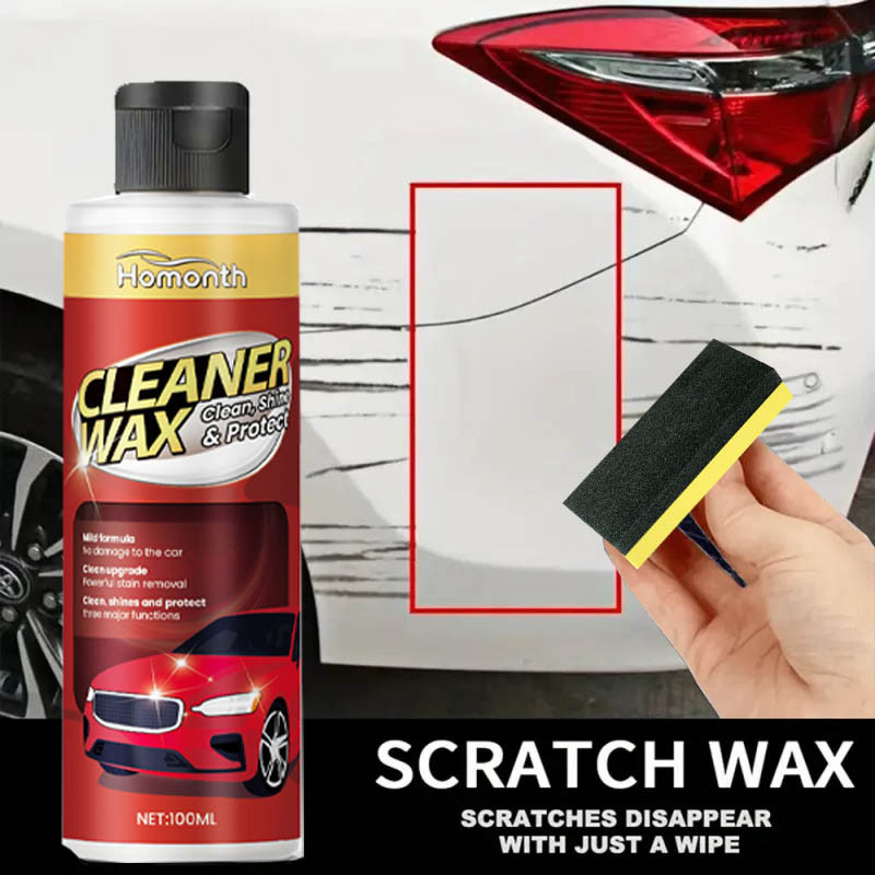 Car paint scratch wax, cleaning wax, polishing and protective wax, car wash white car polishing wax 
