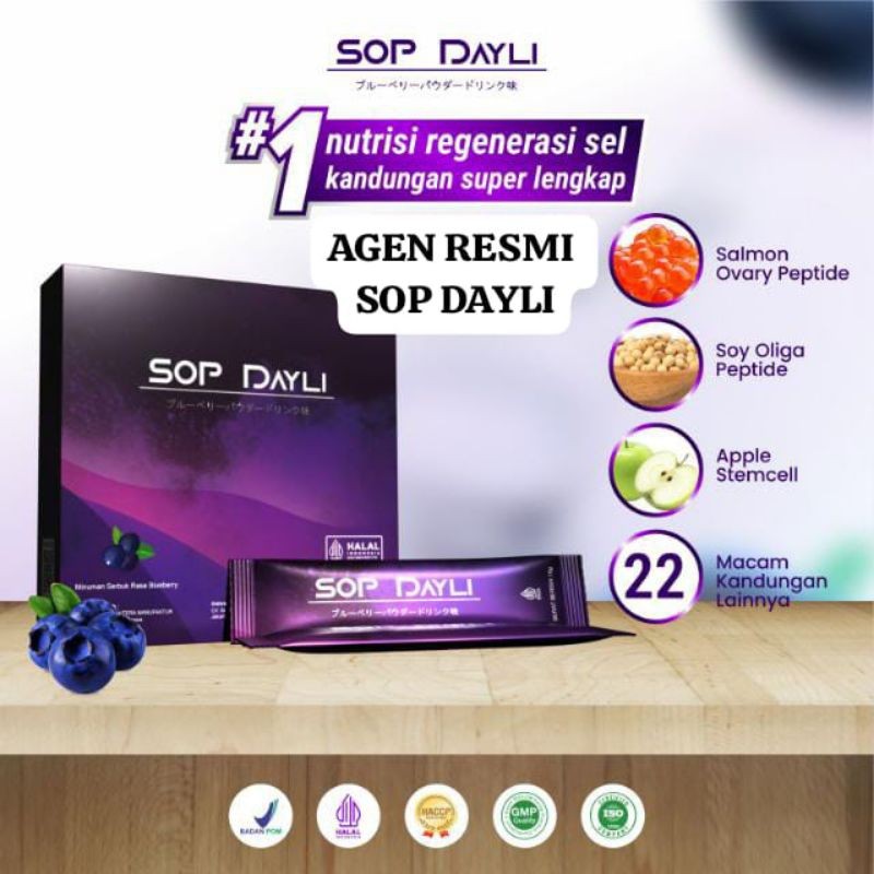 

SOP Dayli Superfood Original 1 Box Isi 15 Sachet