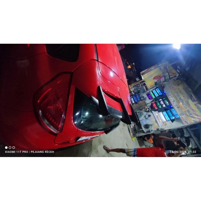 spoiler ford fiesta bodykit ford fiesta sayap belakang ford fiesta