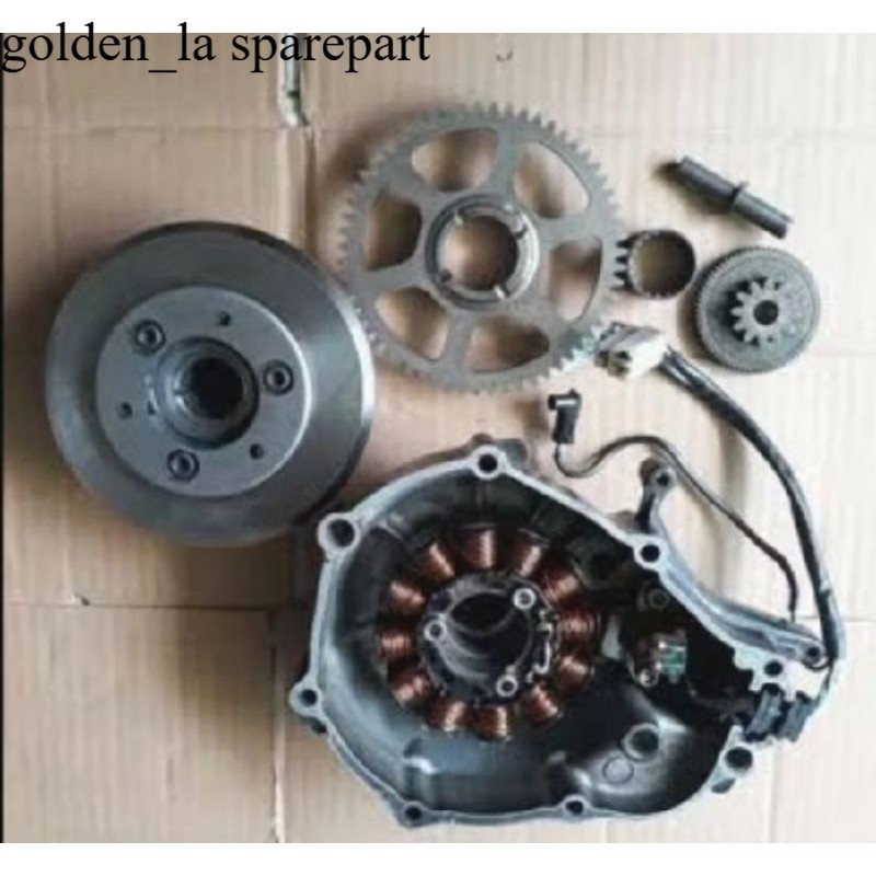 blok magnet blok mahnit one way sepul satu set Yamaha Byson cabutan original