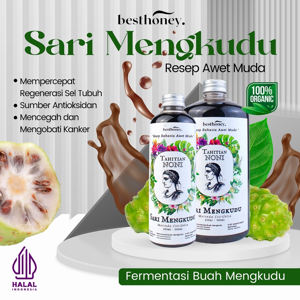 

Besthoney Sari Buah Mengkudu Pace Noni 250ml dan 500ml