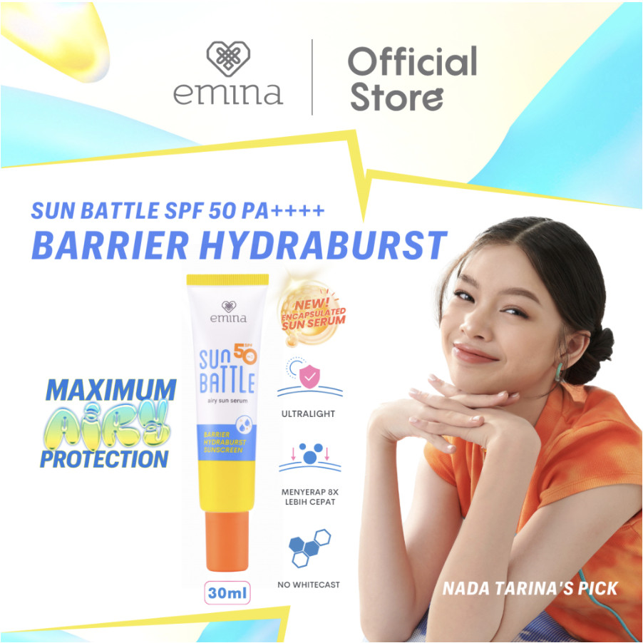 Emina Sun Battle Airy Sun Serum SPF 50