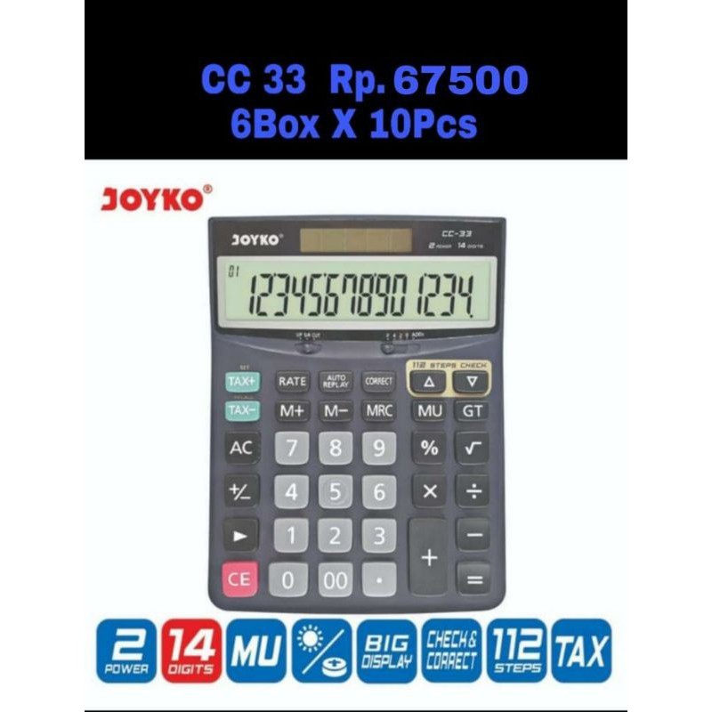 

Joyko Kalkulator CC 33