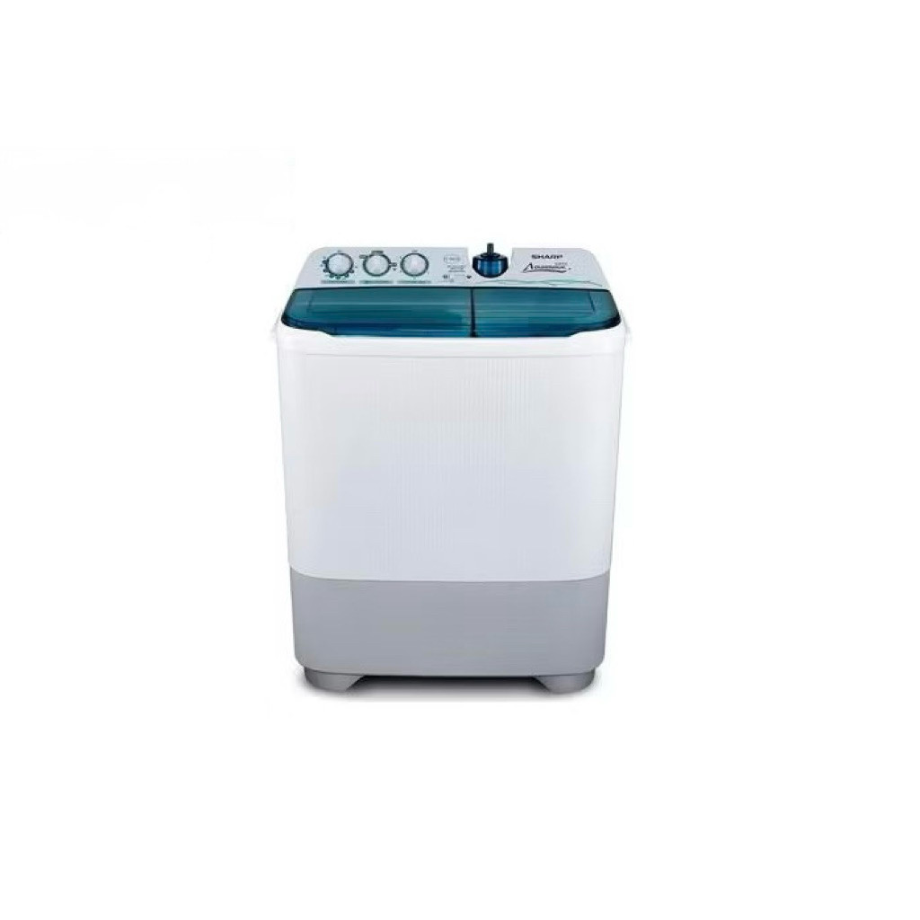 Mesin Cuci Sharp EST85CR 2 Tabung 8 kg Garansi Resmi EST-85CR mesin cuci 8kg sharp original resmi ga