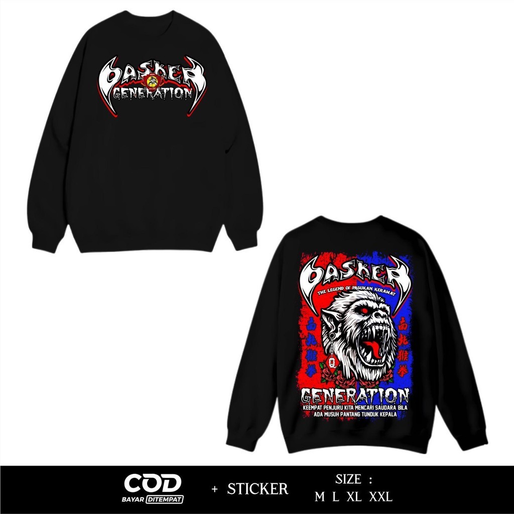 SWEATER IKSPI IKSPI KERA SAKTI PASKER GENERATION   SWEATER KERA SAKTI LENGAN PANJANG - SWEATER KERA 