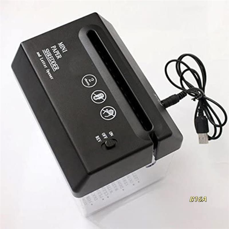 

Portable Mini Paper Electric USB Battery Operated Documents Paper Cutting Tool For Home Office