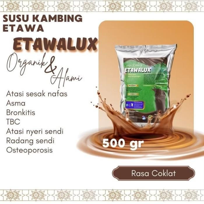 

Susu Kambing Etawa Premium 500gr Rasa Coklat