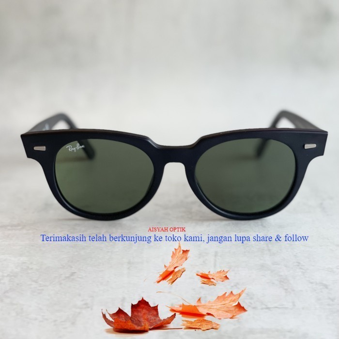 [COD] Kacamata RAYBAN Wayfarer Meteor Allsize Paket Lensa Minus Blueray Photocromic - Black Doff, Le