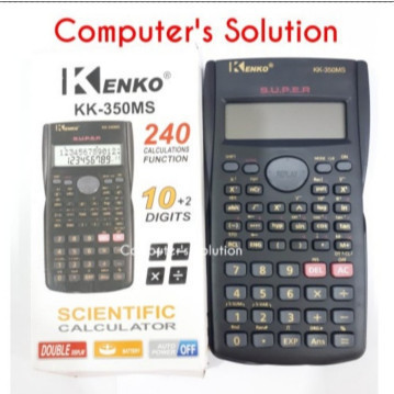

Kalkulator KENKO82MS Sekolah Sains Scientific Kimia Matematika Biologi