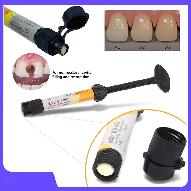 Microhybrid nanofill composite komposit bahan tambal gigi veneer light cure laser tambal gigi kompos