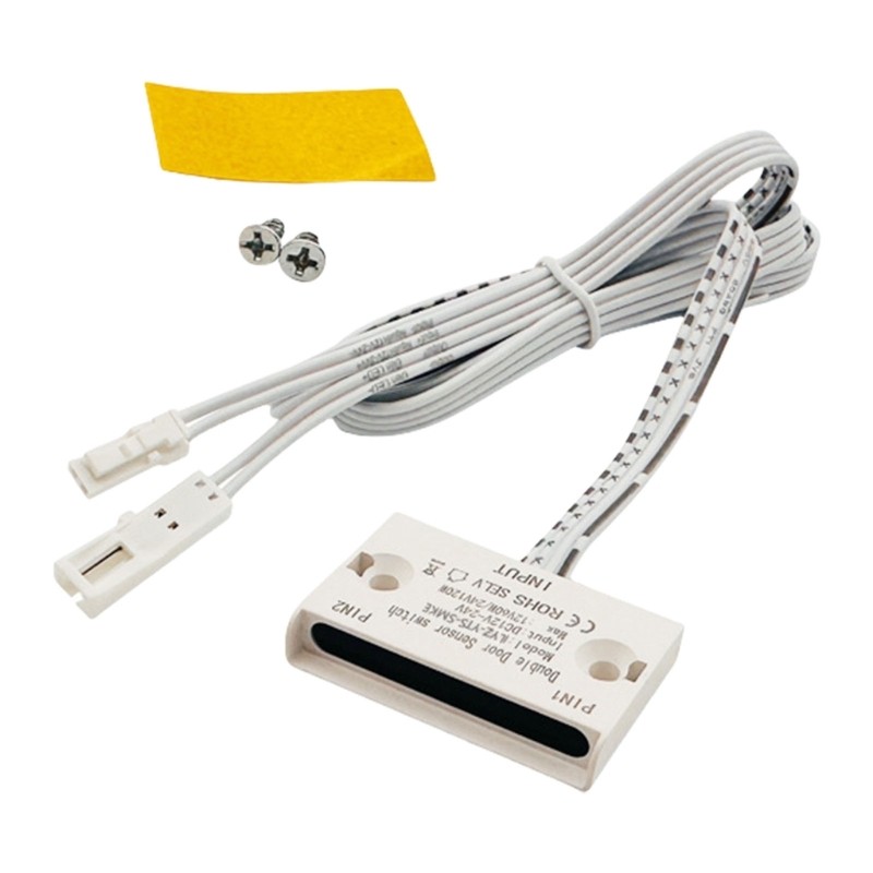 2 Buah Sakelar Kontrol Pencahayaan Otomatis Pintu Kabinet Sakelar Sensor Buka/Tutup